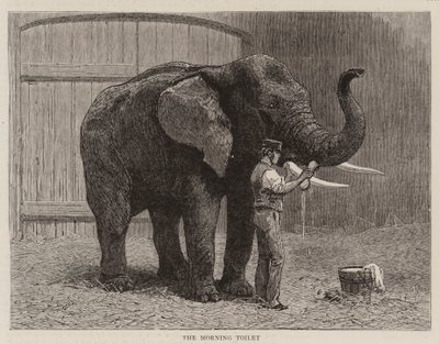 Zwerftochten in de Dierentuin door John Charles Dollman